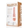 Vibrating and Rotating Straight Cock with Balls - 8 / 20,5 cm - Flesh